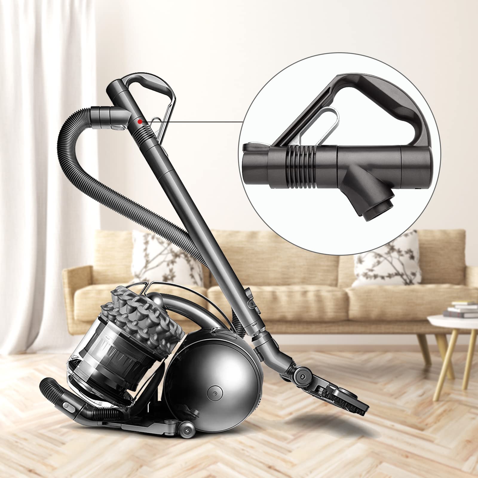 Amazon.com: Abeskch Vacuum Cleaner Wand Handle for Dyson DC19 DC23